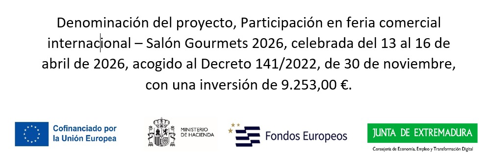 Proyecto cofinanciado por la Unión Europea